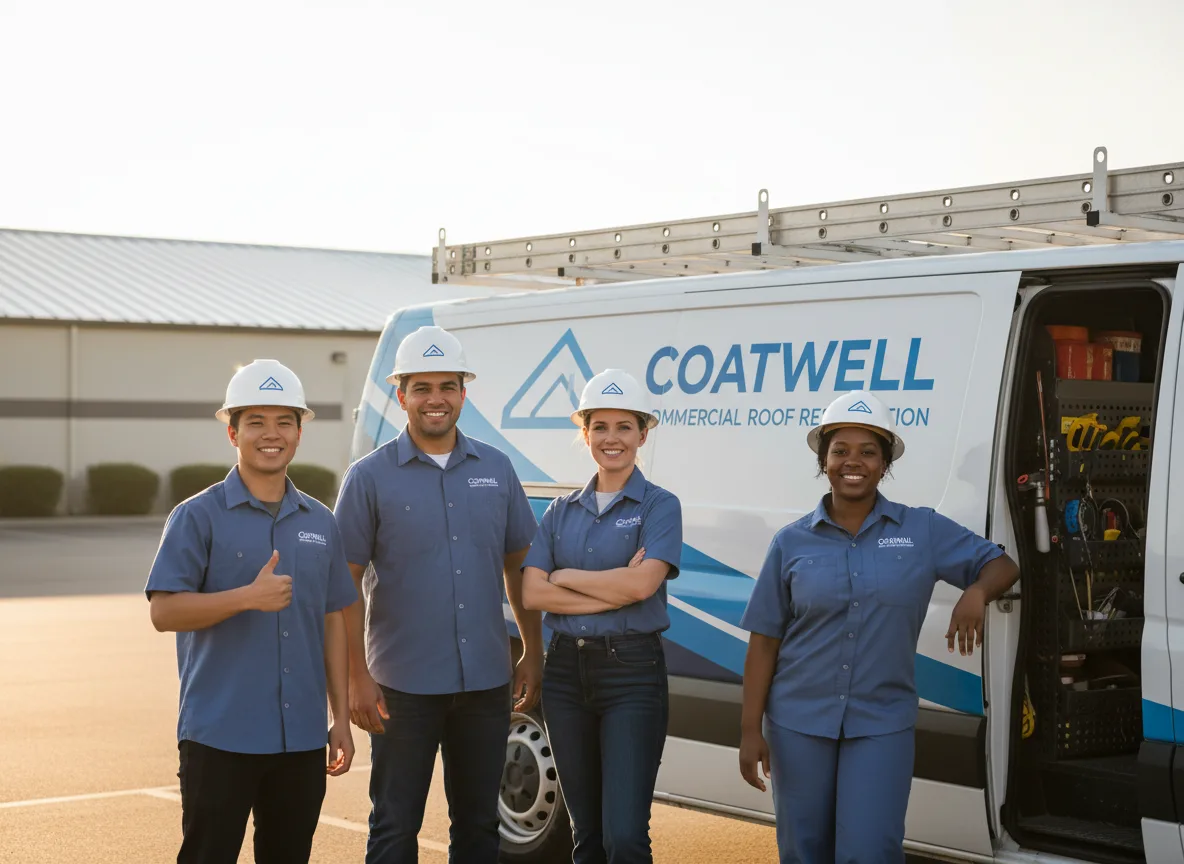 Commercial roof coating company in Burke, VA